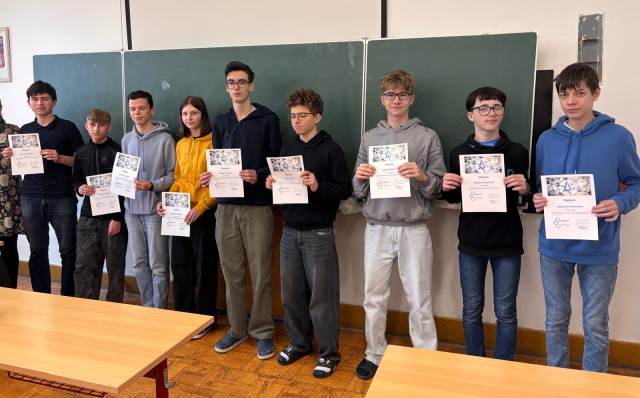 Výsledky školního kola ChO kat. D